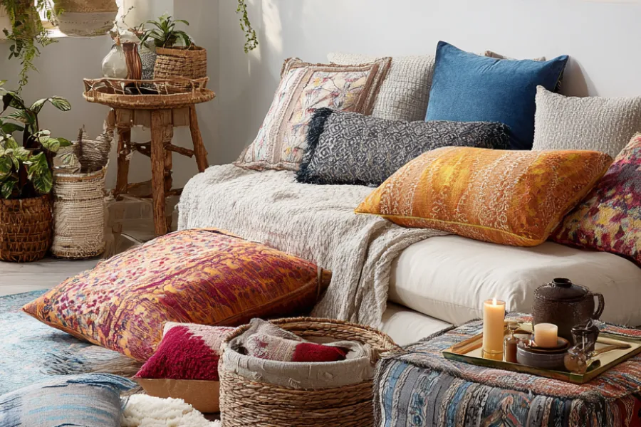 Neutral Boho Home Decor Accents
